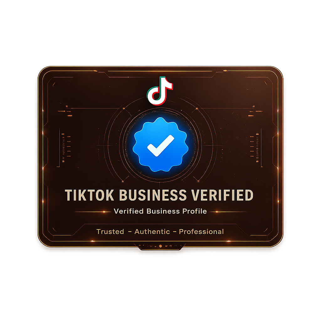 TikTok Business Verified (BM)
